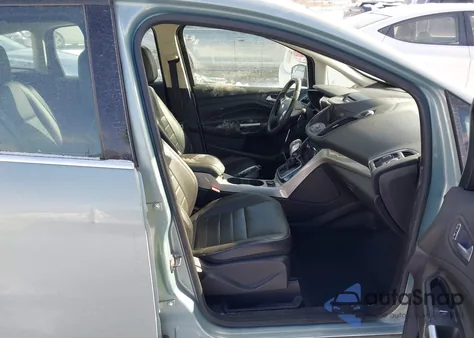 2013 Ford C-Max Hybrid Sel z USA, uszkodzony, nr VIN 1FADP5BU1DL542681